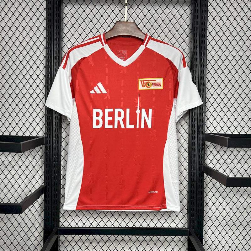 Camisa Union Berlin Home 24/25 - Torcedor Masculina