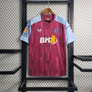 Camisa Aston Villa Home 23/24 Castore Torcedor Masculina