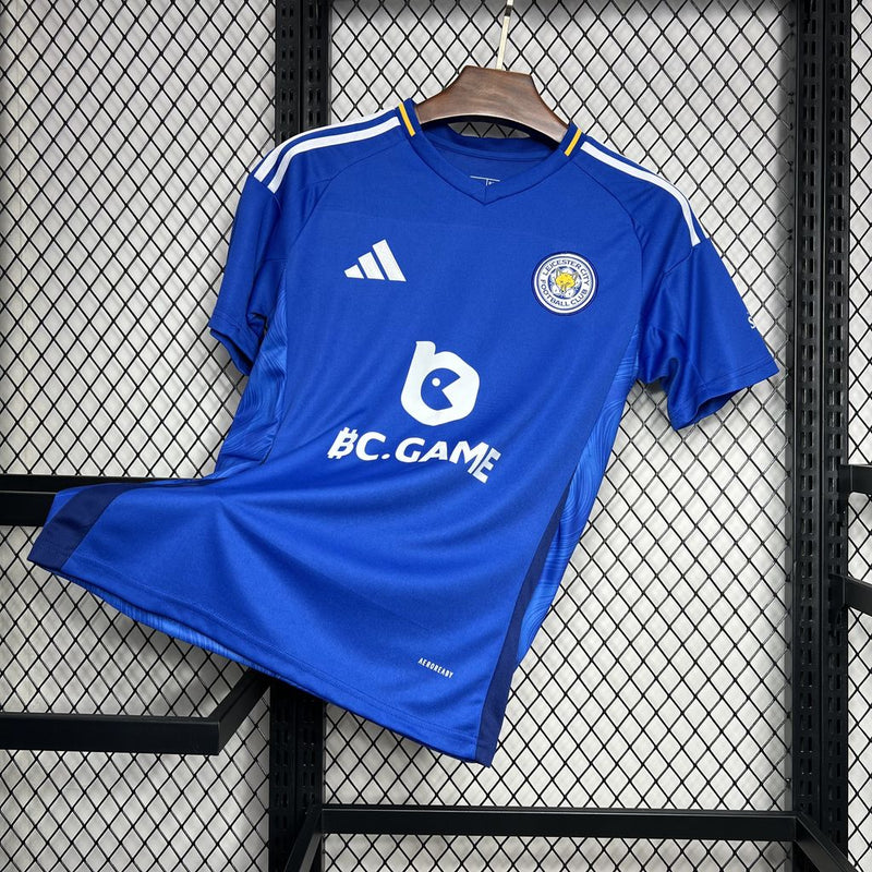 Camisa Leicester Home 24/25 Adidas Torcedor Masculina