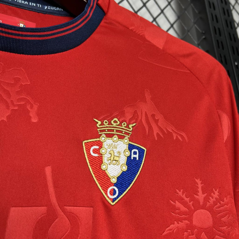 Camisa Osasuna Hime 24/25 - Torcedor Masculina