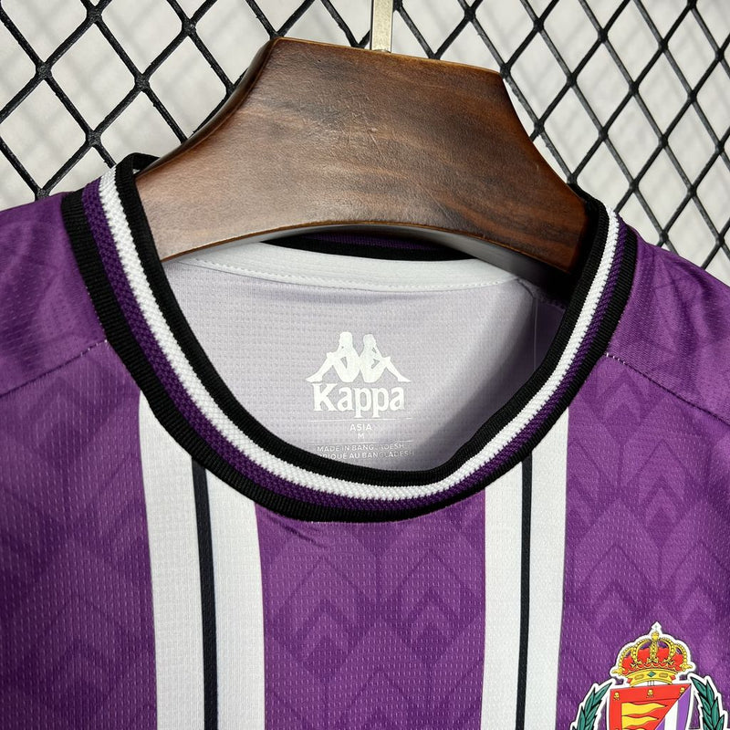 Camisa Real Valladolid Home 24/25 - Torcedor Masculina