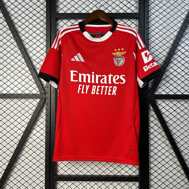 Camisa Benfica Home  25/26 - Adidas Torcedor Masculina - Lançamento