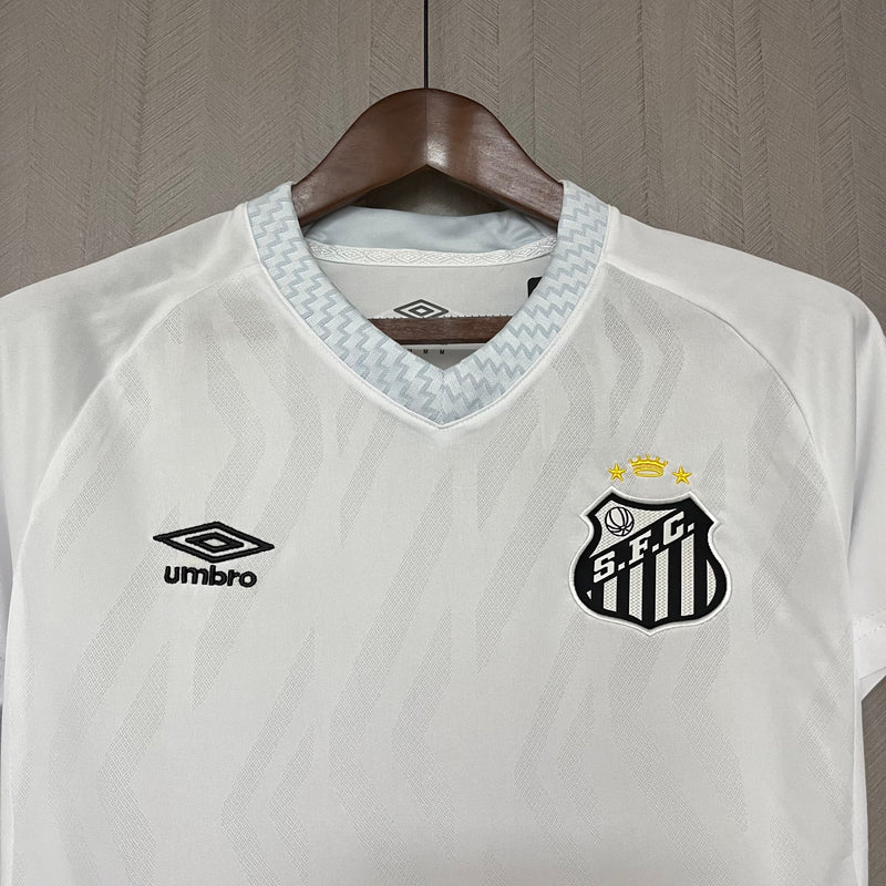 Camisa Santos Home 25/26 - Umbro Feminina - Lançamento