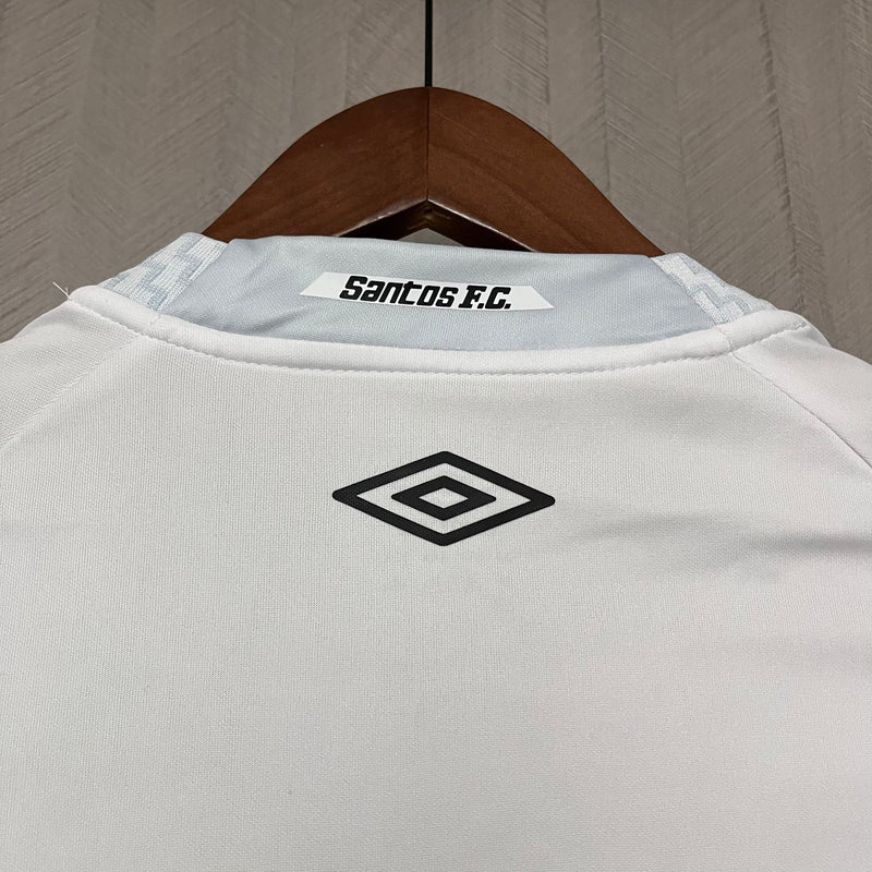 Camisa Santos Home 25/26 - Umbro Feminina - Lançamento