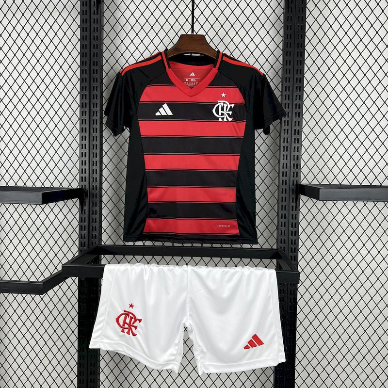 Kit Infantil Flamengo Home 25/26 - Lançamento